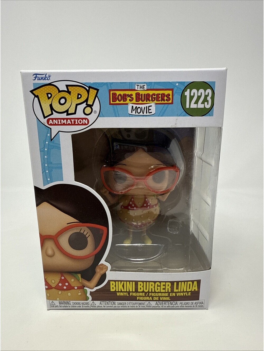 Funko Pop! Animation Bob's Burgers Movie Bikini Burger Linda #1223 Vinyl Boxed